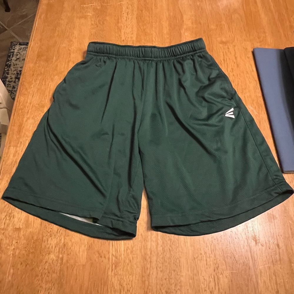 Easton Green Athletic Shorts Lightweight Performance